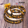 Original Tiger Eye Beeds Mala 8 mm 108-Beads with Certification 3