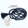 Knotted Original Karungali japa mala 8 mm ( Black thread ) 1