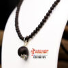 4 mm karungali mala with pendant 1