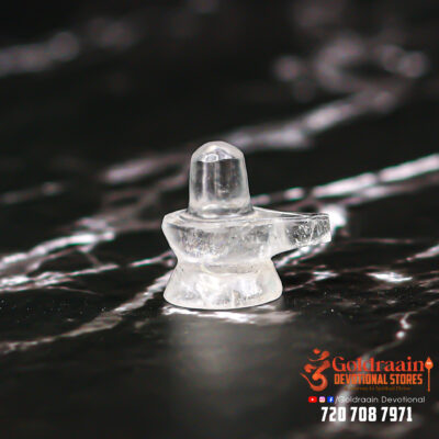 Pure Spatika Shiva Lingam (2.02 cm) - Image 5