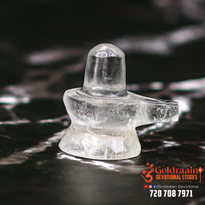 Pure Spatika Shiva Lingam (2.02 cm) - Image 7