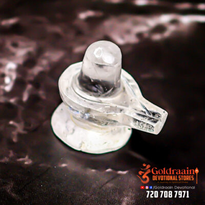 Pure Spatika Shiva Lingam (2.02 cm) - Image 3