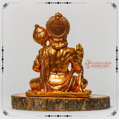 Blessing Hanuman Resin Idol - Image 3