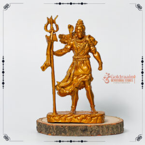 Standing Shiva Antique Gold_1