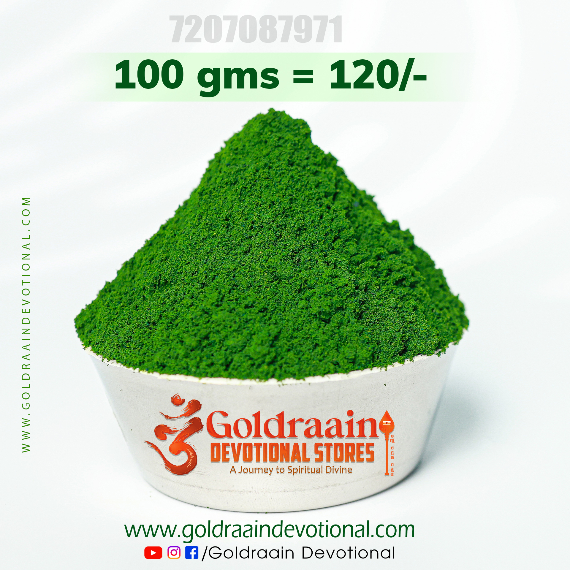 kubera kunkuma pure organic -100 gms - Image 2